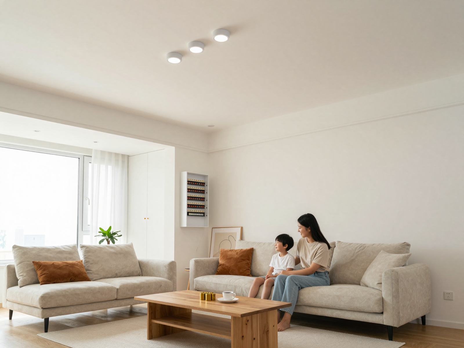 Completed electrical project